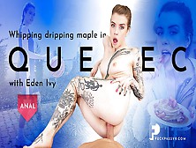 Fuckpassvr - Tattooed French Babe Eden Ivy Offers Her Tight Asshole For Your Pleasure In This Vr Porn Experience