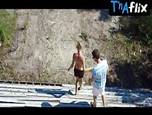 Tricia Helfer Bikini Scene In Isolation