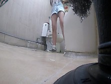 Korean Girl Using Toilet Part 5