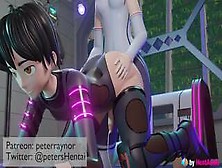 Futa Vs Male Cumming (Loop With Asmr Sound) 3D Animation Hentai Anime Blender Sfm Futanari Girl