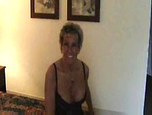 Granny In Black Stockings Likes A Choice Of Cocks