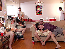 Pov Hardcore Gay Orgy Party With Horny Teen Guys At A Frat House