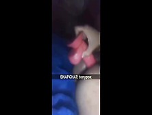 Busty Young Girl Dildo Masturbation For Her Snapchat