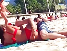 Swinger Outdoor Beach Gang Bang Public Sex Part Ii