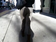 Spandex Butt Strolling