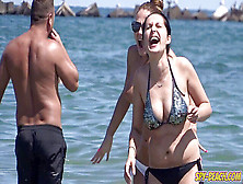 Spycam Beach Humungous Boobs Topless Amateur Hot Teens Hd Video