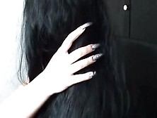 Humiliated By Long Nails Dark Haired Milf