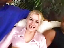 Young White Girl Fucked By Two Big Black Dicks 2