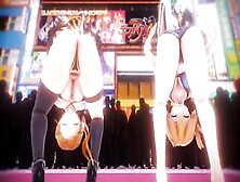 Mmd R18 Sua Cara-Prinz Eugen And Hood 3D Animated Nsfw Ntr