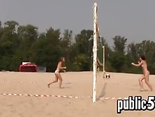Topless Teen Girls At The Beach