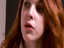Porn Uk - European Red Haired Amarna Miller Seduces Him Before Rough Fucking