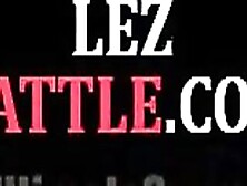 Ultimate Surrender - Lez Black Wrestler With Large Love Button Facesits Loser After Fight