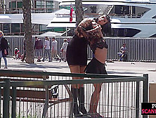 Shameless 19Yo Whipped Outdoor At Public Place By Bdsm Fem