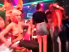 Crazy Party Hoes Sharing Stripper At Cfnm Orgy
