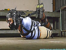 Strict Hogtie With Restraints