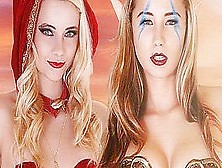 Amazing Xxx Video Cosplay Check,  Check It - Carolina Sweets And Riley Star