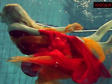 Sexy Underwater Show With Nastya