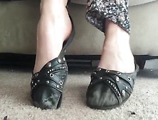 Toe Wiggling And Flexing In Dark Flats