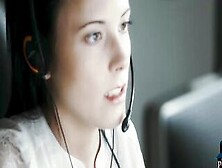 Call Center European Babes Hot Lesbian Sex After Work