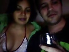 Casal Bêbado Na Webcam