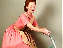 Magnificent Freckles Redhead Heather Striptease 40S Antique Fashion