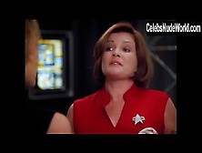 Jeri Ryan Tight Dress,  Fit Scene In Star Trek: Voyager (1995-2001)