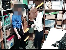Goddess Red Head Eighteen Busted While Stealing From Departmental Store