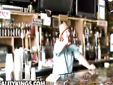 Reality Kings - Huge Tit Barmaid Savanna Will Do Anything For A Big Enough Tip