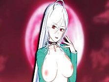 Rosario + Vampire - Moka Akashiya (Inner Moka) 3D Hentai