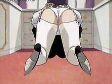 Hentai Beautiful Girl In Stockings Gets Masturbated