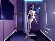 Beauty Girl In The Poor - 3D Animation V509