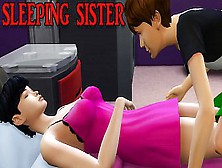 Brother Mounts Sleeping Teenie Sister After Playing A Computer Game - Family Sex Taboo - Adult Video - Forbidden Sex