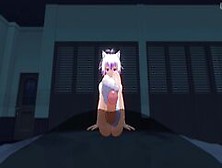 3D Hentai Schoolgirl Footjob Your Cock