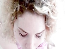 Curly Blond Hair 18 Yo Railed By Stepdad After Giving Bj