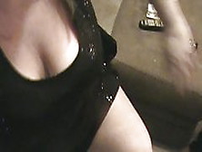 Black Dress Cock Sucker With Huge Ass And Tits