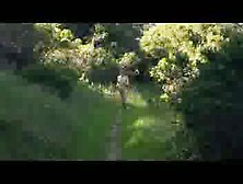 Girlfriend Walking Naked Through The Woods