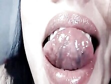 Close Up Point Of View Cum On My Gorgeous Lips