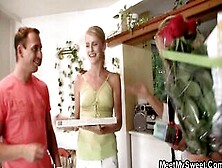 Blonde Mommy Seduce 18 Yo In Toy Nailed