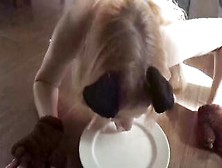 Thin Kitty Meow Miu Likes Cum More Than Milk