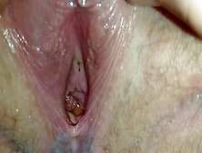 Closeup Of Girlfriends Lovely Pee Hole
