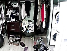 Spy Cam Catches This Lovely Mom As She Changes Her Clothes