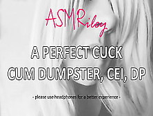 Eroticaudio - A Perfect Cuck-Old Sperm Dumpster,  Cei,  Dp