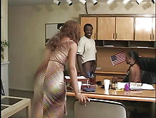 Black Repair Man Comes To House And Fucks Two Ebony Bitches In Threesome