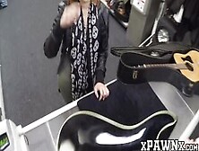 Good Looking Gal Has Steamy Fuck Session In The Pawnshop