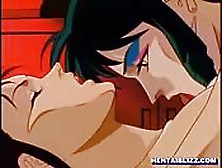 Busty Anime Hard Fucked By Monster Shemale