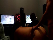 My Cuckold Boyfrend Likes More Games That My Pussy,  So I Fucked Is Friend (I Got Cumshot In My Ass)