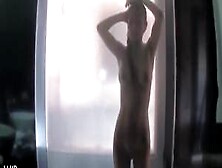 Exotic Playgirl With Perfect Boobs Exposes Her Body In The Shower