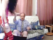 Dad Fucks Daughter After Caught Her Watching Porn