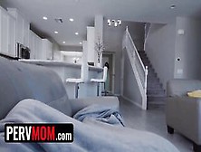 Lustful Stepmom With Huge Bazookas Emily Addison Gets Her Mother I'd Like To Fuck Snatch Overspread In Stepson's Cum - Perv
