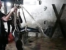 Libertine Fetish En Latex En Confine Limit Restrain Bondage Shibari Hog Tied Restrict Restrain Bondage & Discipline
